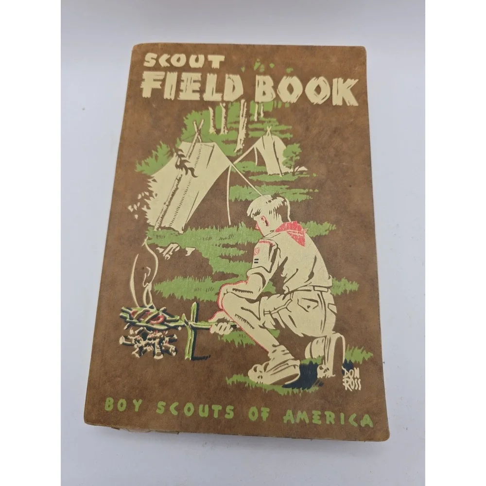 Antique 1948 Edition Boy Scouts of America Scout Field Book 11th Printing 1956